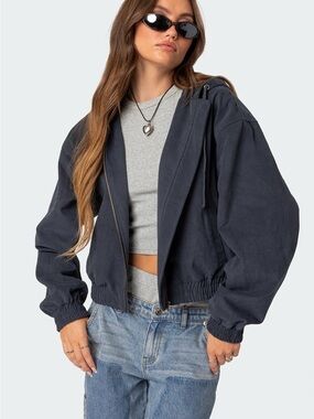 Edikted Milly Oversized Cropped Jachet